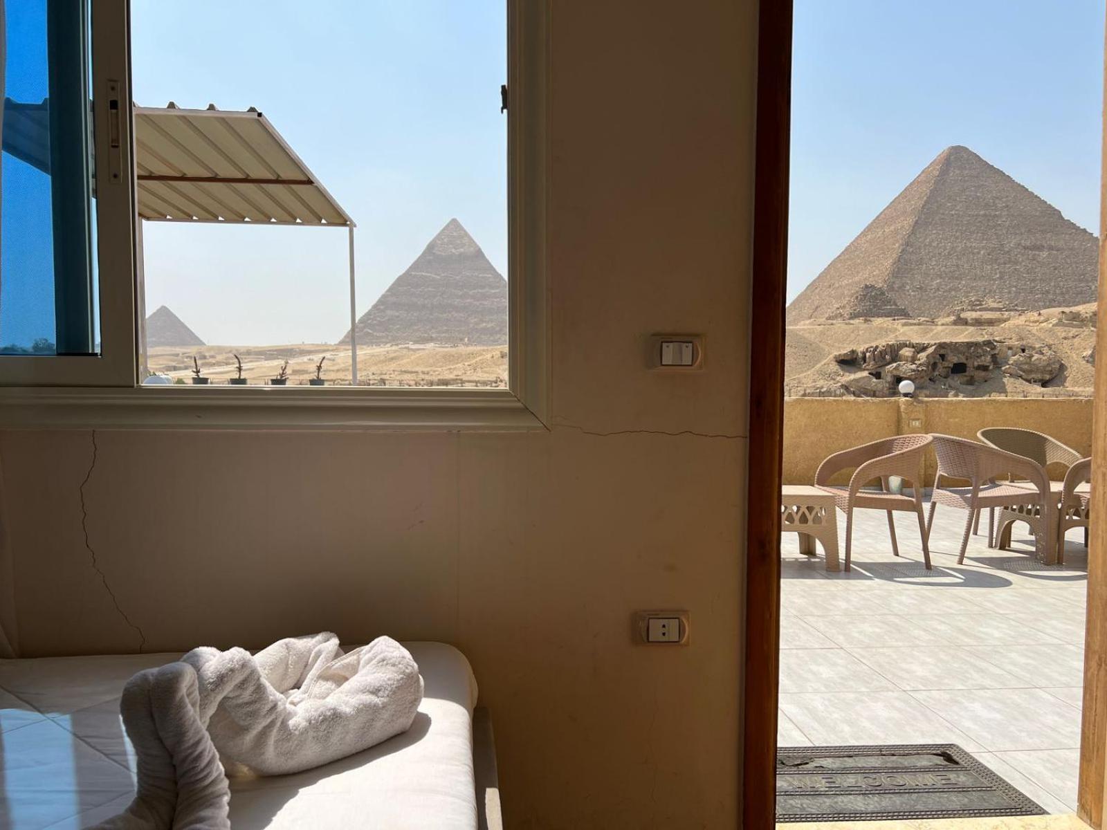 Hotel Tamara Pyramids View à Kafret el-Gabal Extérieur photo