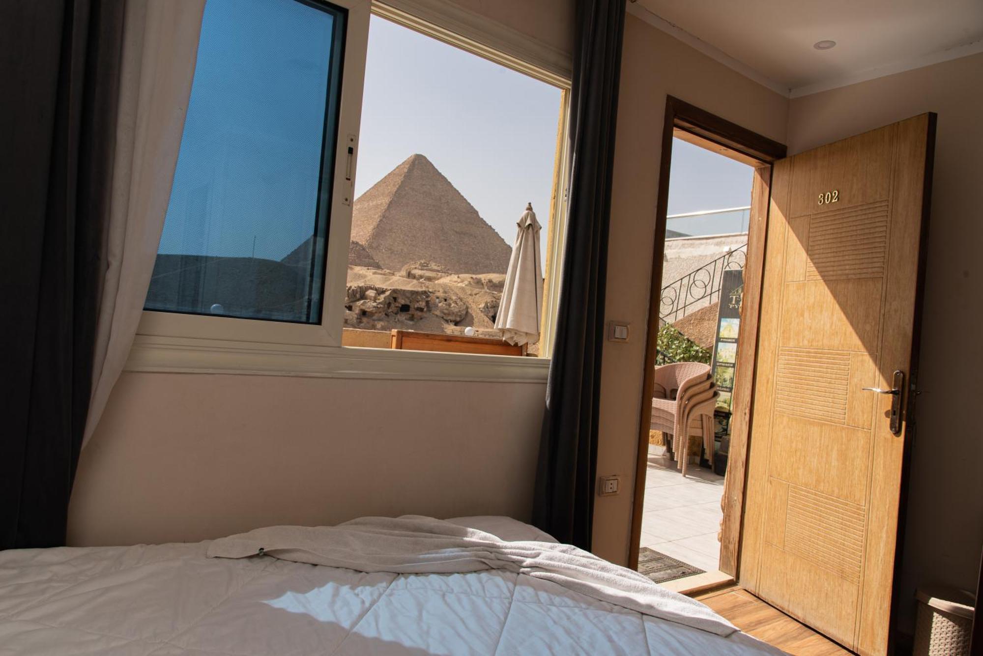 Hotel Tamara Pyramids View à Kafret el-Gabal Extérieur photo