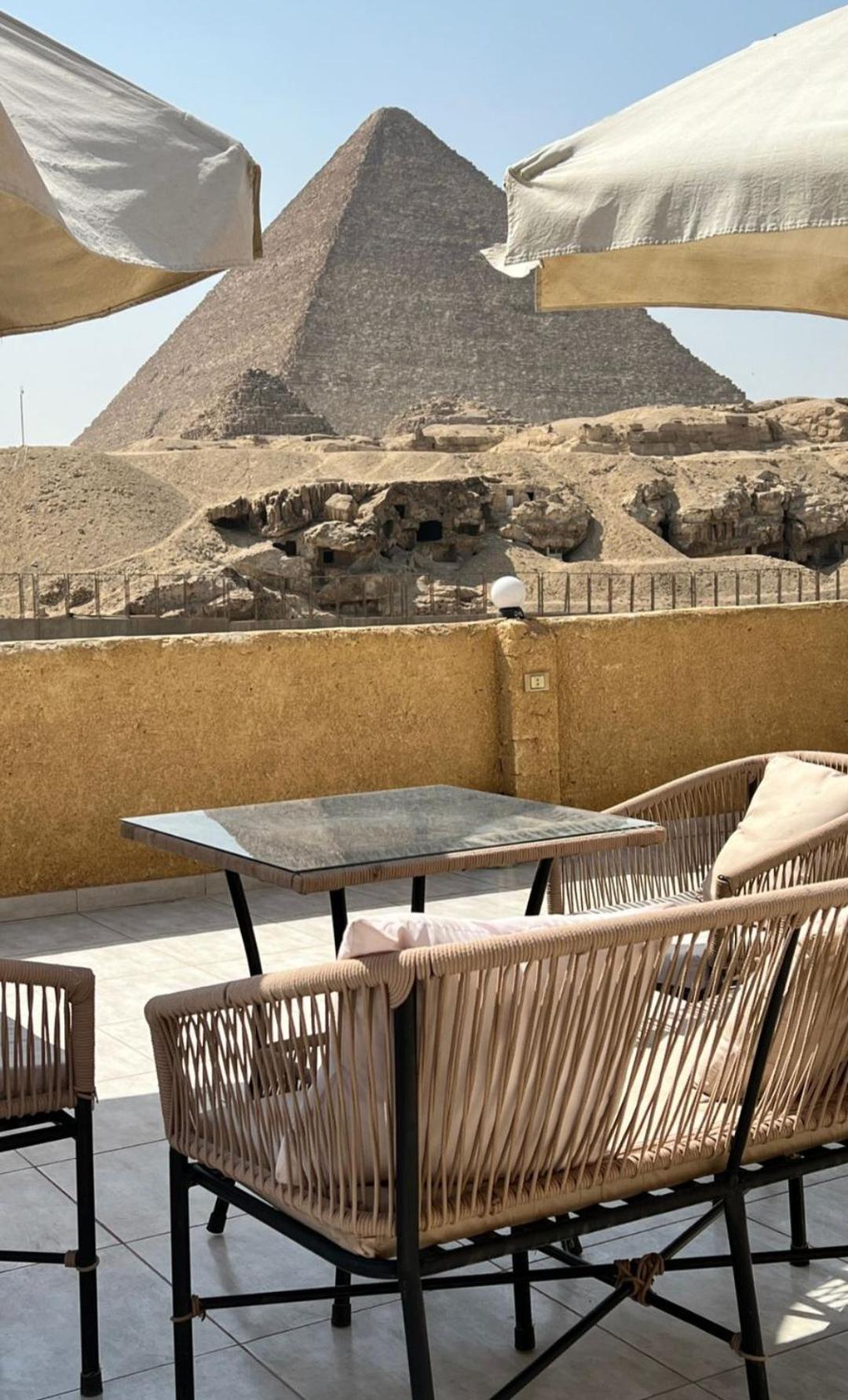 Hotel Tamara Pyramids View à Kafret el-Gabal Extérieur photo